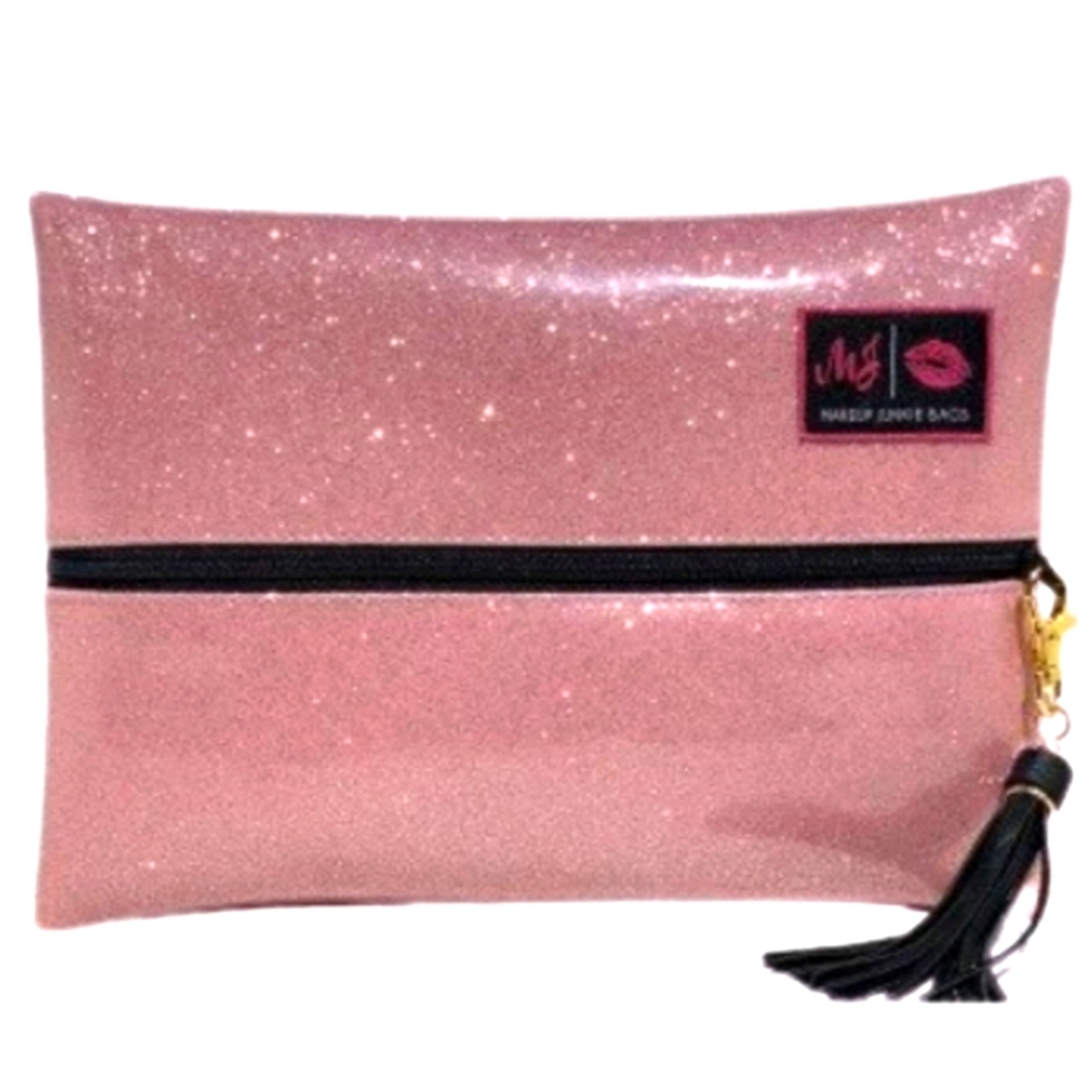 Makeup Junkie Glitter Ballerina Large Makeup Bag Gem